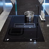 Bếp từ kết hợp hút mùi Malloca HIH 864 LI