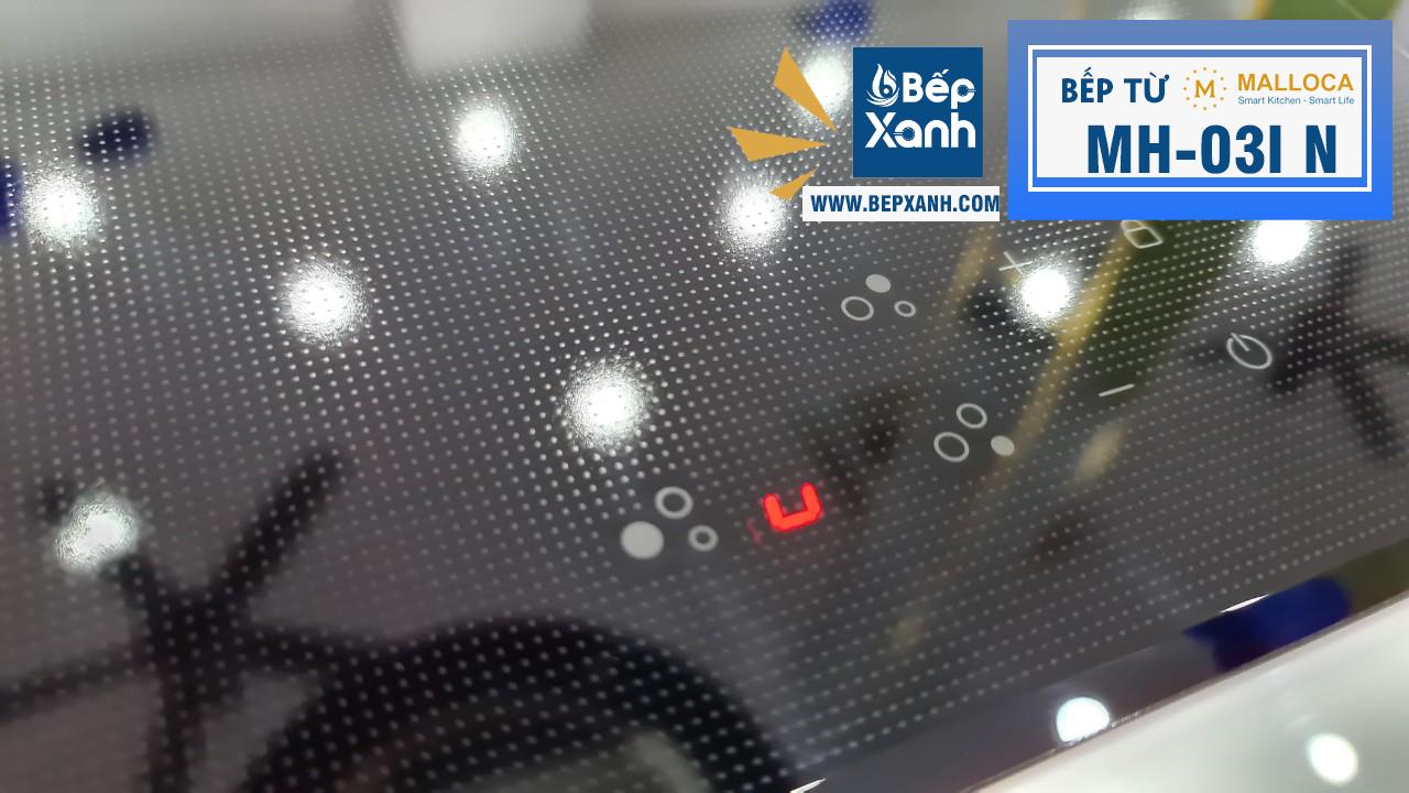 Bếp từ 3 vùng nấu Malloca MH-03I N / Kính Eurokera - Lắp đặt bếp từ Malloca MH-03I N Bếp từ 3 vùng nấu Malloca MH-03I N / Kính Eurokera - Lắp đặt bếp từ Malloca MH-03I N