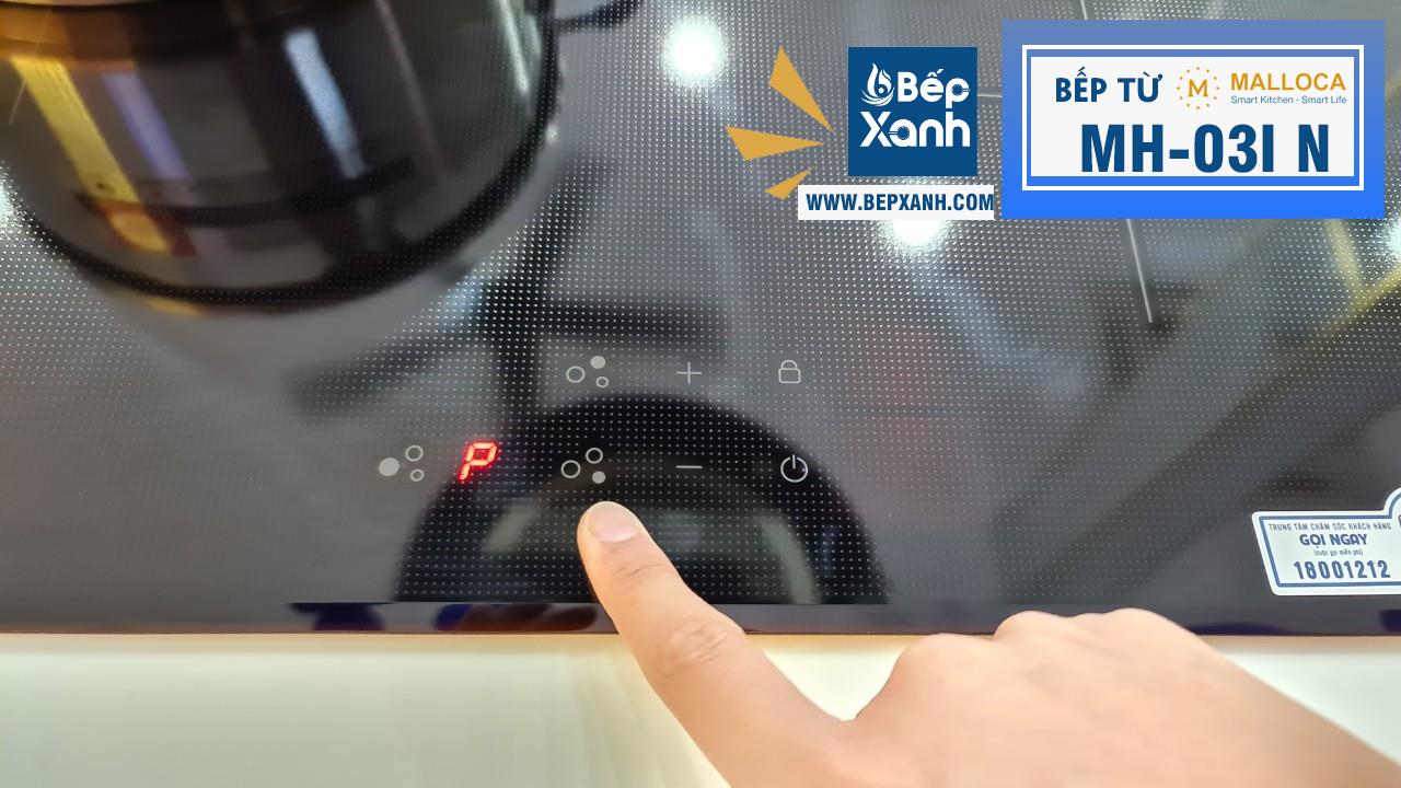 Bếp từ 3 vùng nấu Malloca MH-03I N / Kính Eurokera – ảnh 7