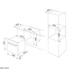 Tủ bảo quản rượu Malloca MWC 24CP ảnh 2