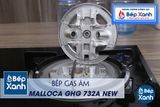 Bếp gas âm 2 vùng nấu Malloca GHG 732A NEW/ Màu đen