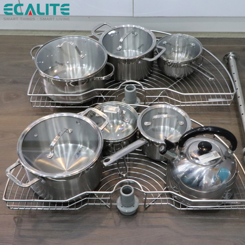 Mâm xoay 1/2 Revolving Basket Ecalite EL-NH180S – ảnh 3