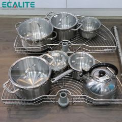 Mâm xoay 1/2 Revolving Basket Ecalite EL-NH180S ảnh 3
