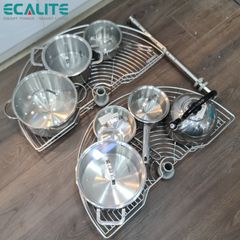 Mâm xoay 1/2 Revolving Basket Ecalite EL-NH180S ảnh 4