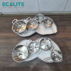 Mâm xoay góc hình lá, mở phải T-Leaf Ecalite EL-NST900R ảnh 3