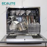 Máy Rửa Chén Mini 8 Bộ Ecalite EDW-UF6080BL / Sấy Khí Tươi 72h