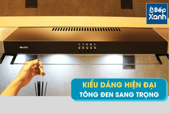 Máy hút mùi Cổ điển 70cm Malloca H365.7B (Màu đen) ảnh 6