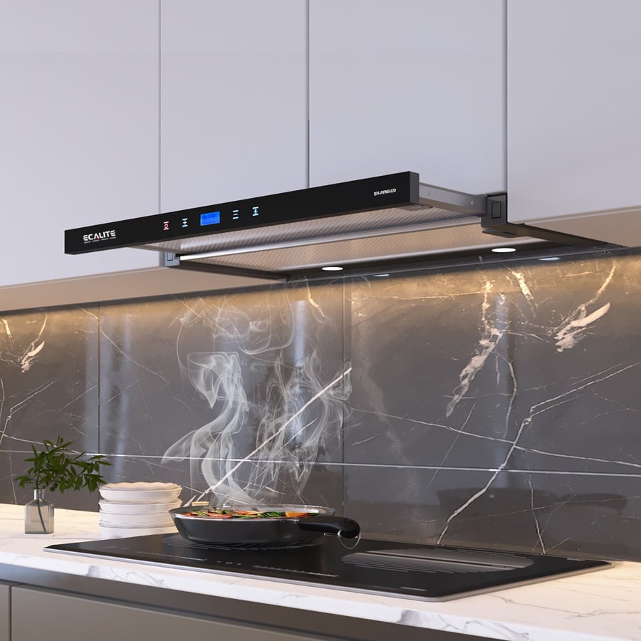 Máy Hút Mùi Âm Tủ 70cm H-Series Ecalite EH-AT70LCD – ảnh 2