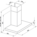 Máy Hút Mùi Áp Tường Hafele HH-WIT60A 539.82.392