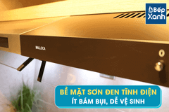 Máy hút mùi Cổ điển 70cm Malloca H365.7B (Màu đen) ảnh 5