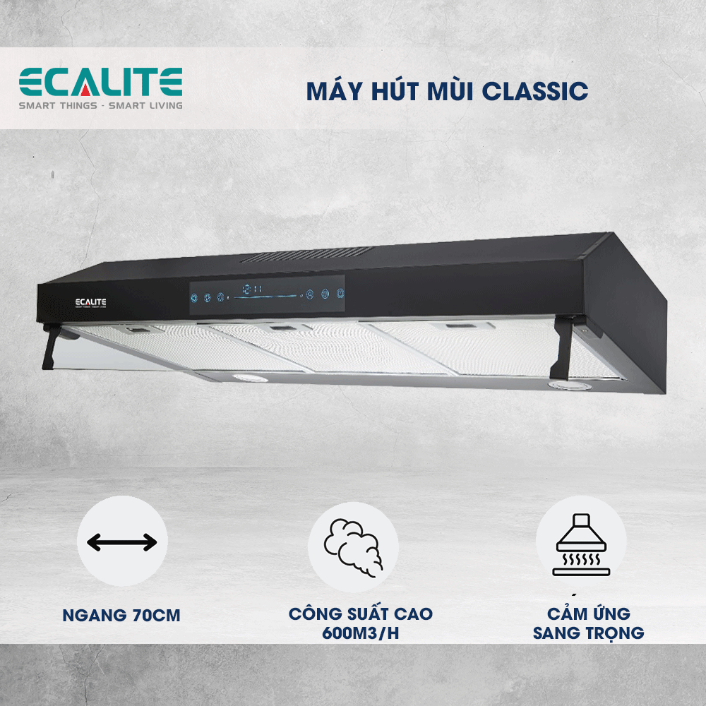 Máy hút mùi cổ điển 70cm Ecalite EH-CL700T – ảnh 2