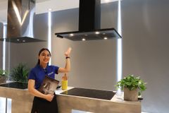 Máy hút mùi đảo Malloca SLIM K4250 ảnh 5