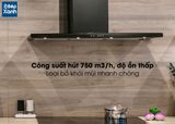 Máy hút mùi đảo Malloca SLIM K4250