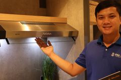 Máy hút mùi Cổ điển 70cm Malloca H365.7 (Màu Inox) ảnh 5