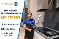 Máy hút mùi áp tường 70cm Malloca MC 7018HS ảnh 4
