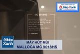 Máy hút mùi áp tường 90cm Malloca MC 9018HS