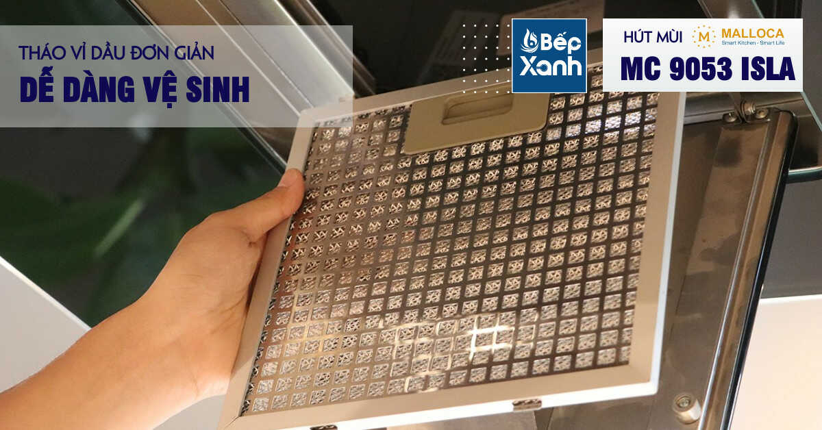 Máy hút mùi đảo Malloca MC 9053 ISLA – ảnh 7