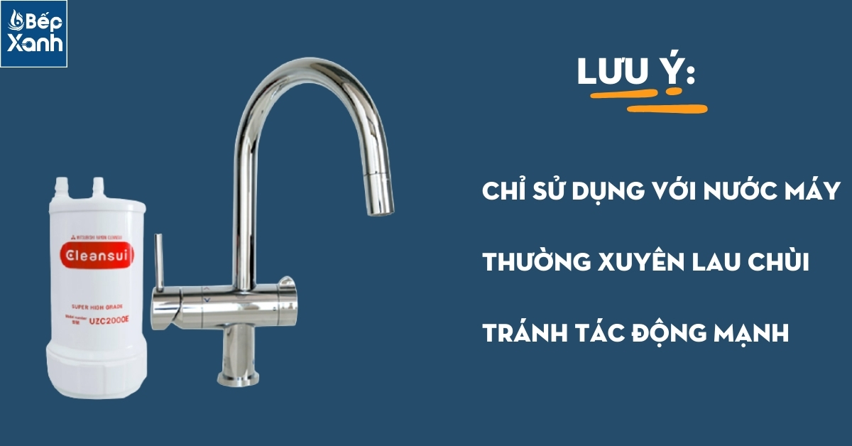Máy lọc nước dưới chậu rửa Mitsubishi CleanSui EU201 – ảnh 3