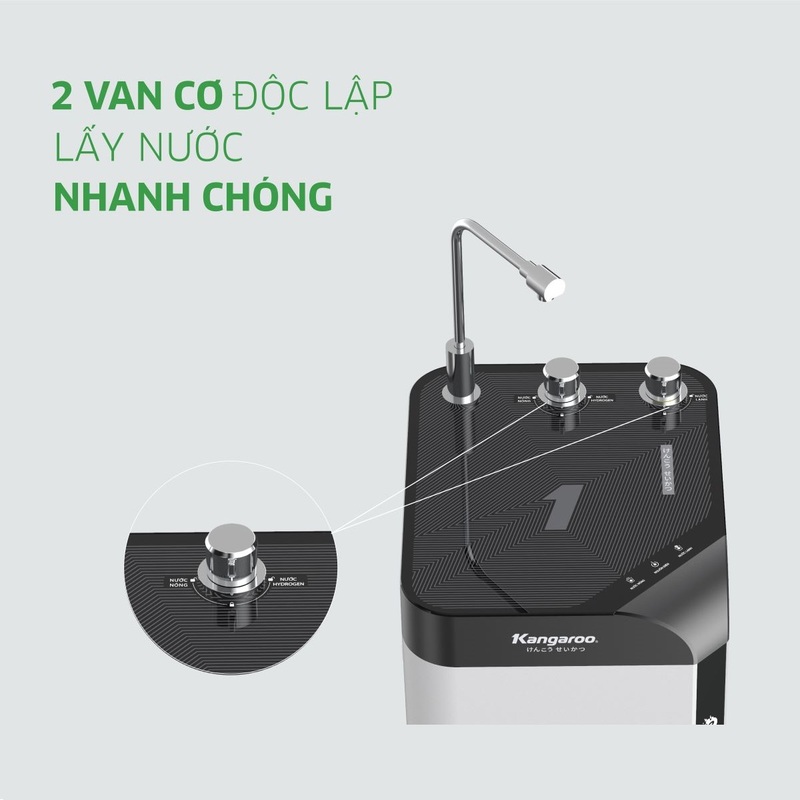 Máy lọc nước Kangaroo Hydrogen KG10A10S nóng lạnh - 7 lõi – ảnh 7