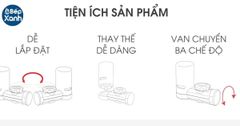 Máy Lọc Nước Tại Vòi Cleansui EF201 / Có 3 Chế Độ Nước / Nhập Khẩu Nhật Bản ảnh 4