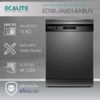  Máy rửa chén độc lập Ecalite EDW-JA6014ABUV/ Tự động hé cửa sấy khô 