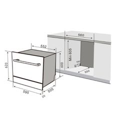 Ecalite EDW-UF6080BL ảnh 3