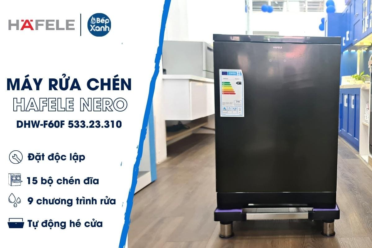 Máy Rửa Chén Độc Lập 15 Bộ Hafele HDW-F60F 533.23.310 / Tặng bếp từ đơn 2.660.000đ - Thói quen chăm sóc bếp mỗi ngày Máy Rửa Chén Độc Lập 15 Bộ Hafele HDW-F60F 533.23.310 / Tặng bếp từ đơn 2.660.000đ - Thói quen chăm sóc bếp mỗi ngày