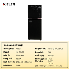 Tủ tiệt trùng Kieler KL – TC 650 ảnh 2