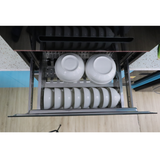 Máy sấy chén bát tiệt trùng, lắp âm tủ Ecalite ED-110C3