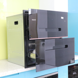 Máy sấy chén bát tiệt trùng, lắp âm tủ Ecalite ED-110C3