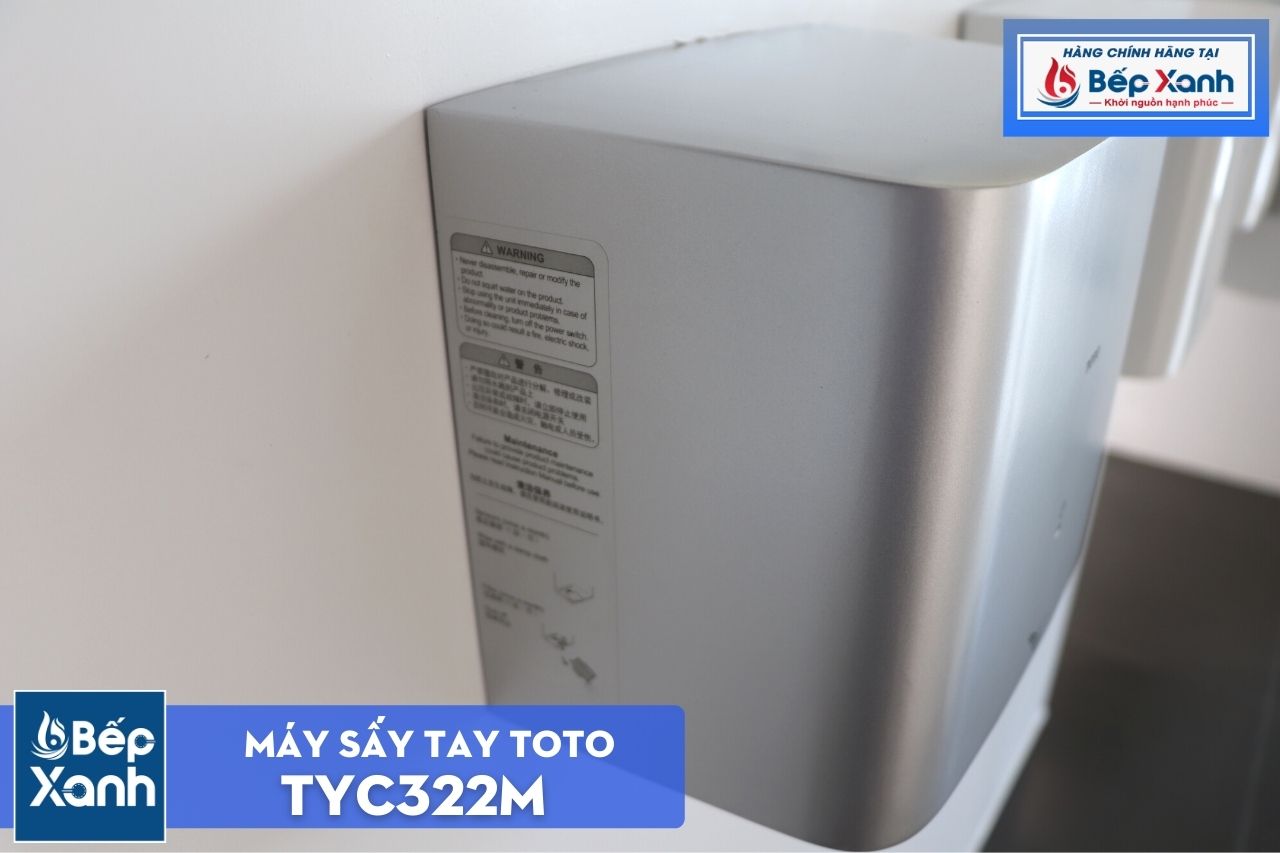 Máy Sấy Tay ToTo TYC322M – ảnh 8