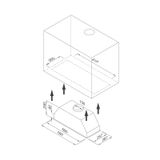  Máy hút mùi âm tủ Malloca MH 700GT/ Màu đen/ Dạng Hidden 