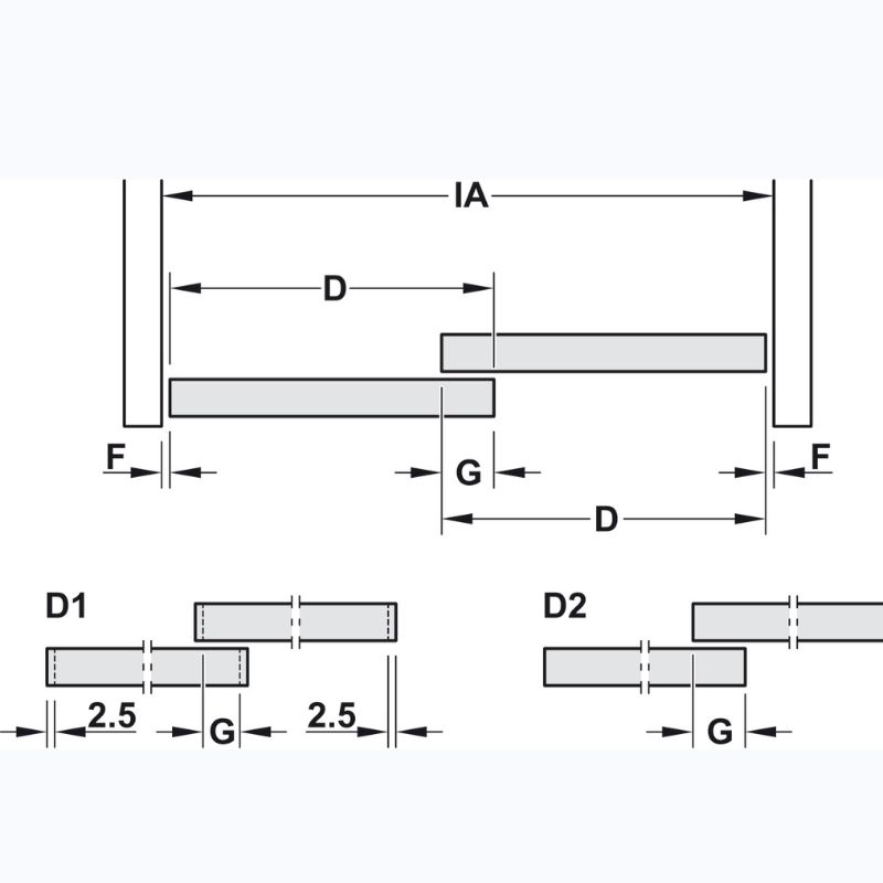 Miếng chặn cửa Hafele 415.13.021 – ảnh 2