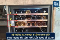 Tủ bảo quản rượu Malloca MWC 24CP ảnh 6
