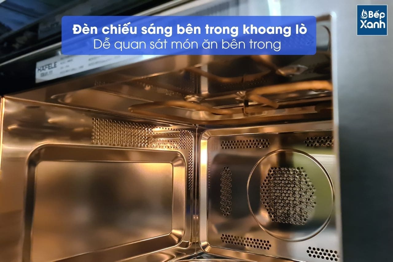 Lò vi sóng kết hợp nướng âm tủ Hafele HM-B38C 538.01.111 – ảnh 7