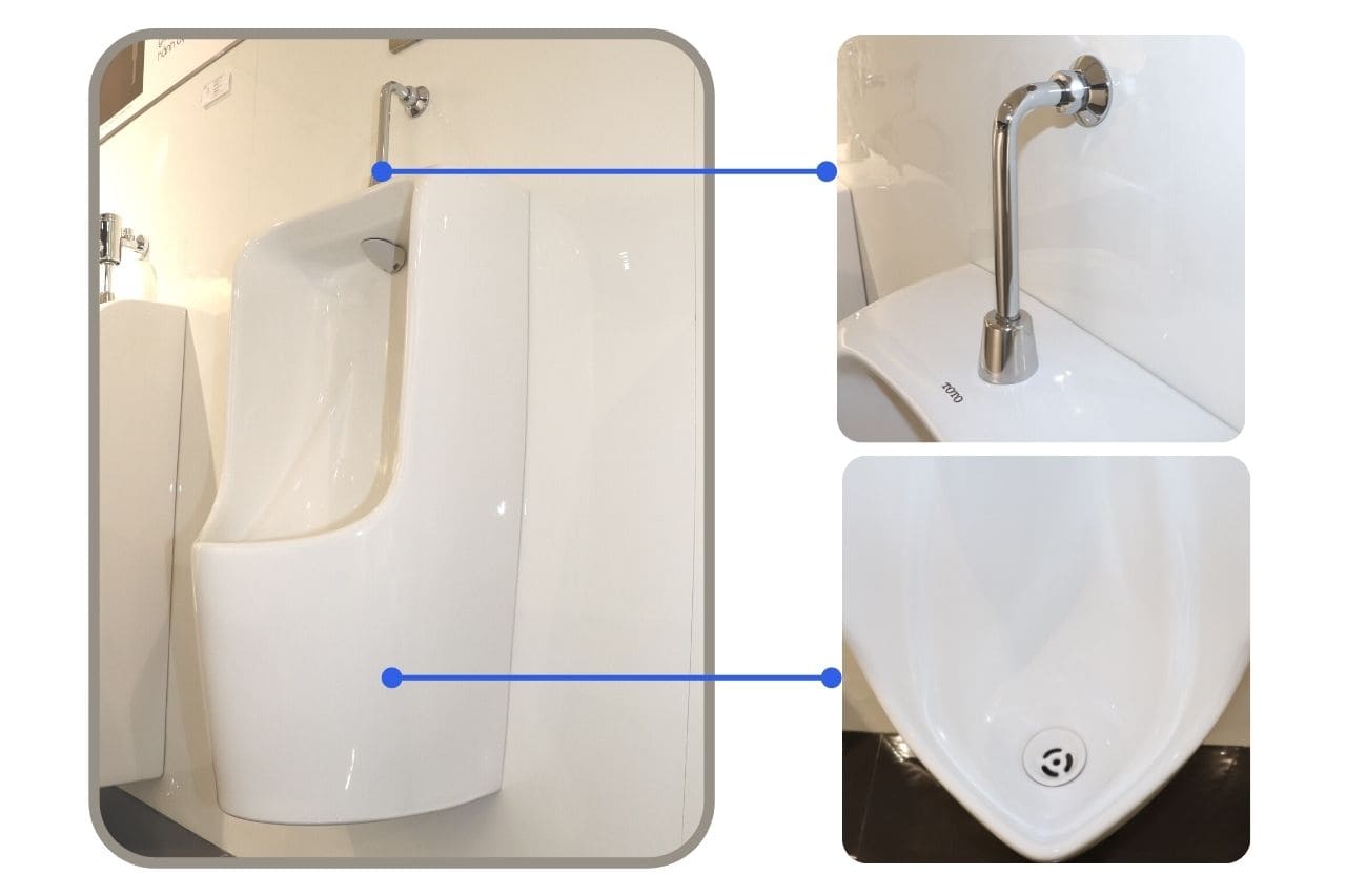 Bồn Tiểu Nam Treo Tường ToTo UT570T – ảnh 3