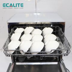 Máy Rửa Chén Mini 8 Bộ Ecalite EDW-UF6080BL / Sấy Khí Tươi 72h ảnh 9