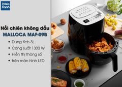 Nồi chiên không dầu Malloca MAF 09B ảnh 3