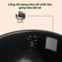 Nồi cơm điện cao tần Dreamer DKA-IRC118 ảnh 9