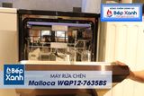 Máy rửa chén Malloca WQP12-7635BS