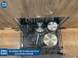  Kệ xoong nồi tủ dưới, nan Oval Grey N-Series Ecalite EKA-N6001B 