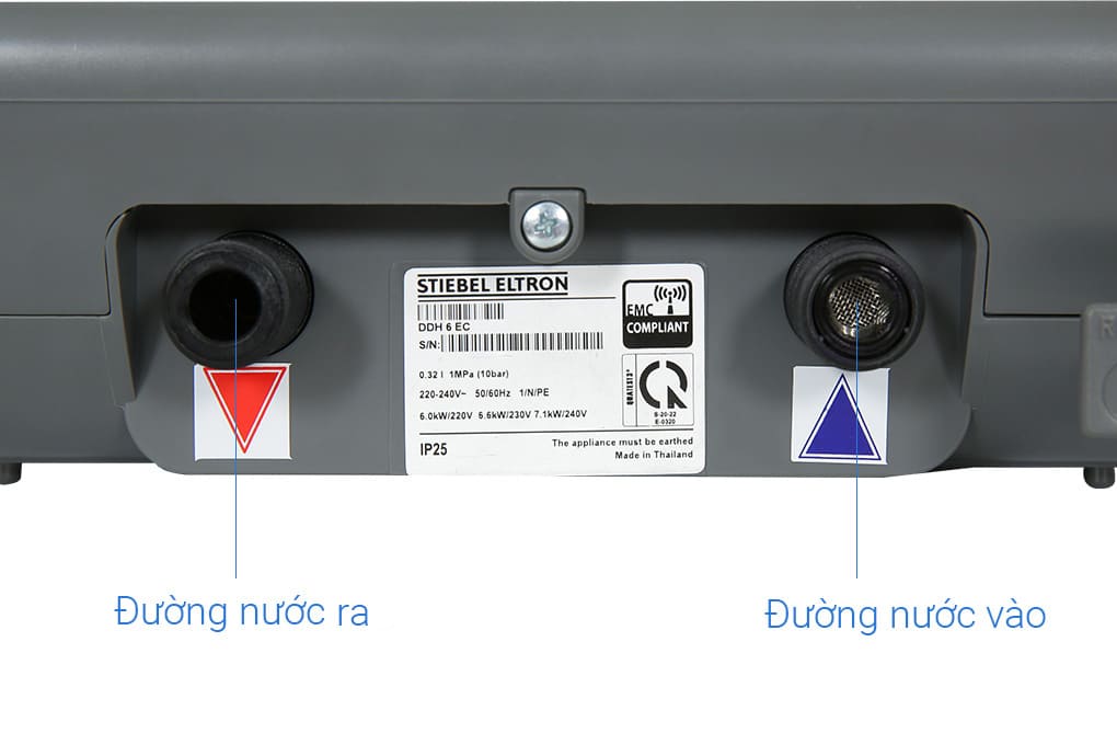 Máy nước nóng trực tiếp đa điểm Stiebel Eltron DDH 6 EC 6000W – ảnh 4