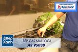 Bếp gas âm 3 vùng nấu Malloca AS 9503B/ Màu đen