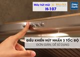 Máy hút mùi Cổ điển 70cm Malloca H107 (Thân Inox)