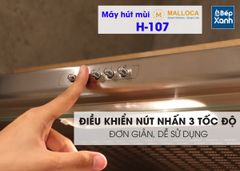 Máy hút mùi Cổ điển 70cm Malloca H107 (Thân Inox) ảnh 10