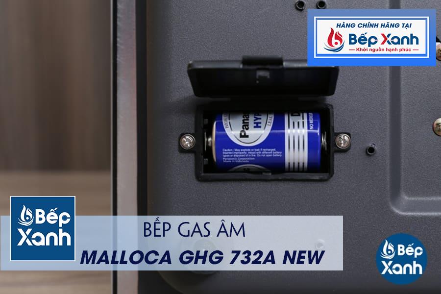 Bếp gas âm 2 vùng nấu Malloca GHG 732A NEW/ Màu đen – ảnh 6