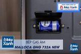 Bếp gas âm 2 vùng nấu Malloca GHG 732A NEW/ Màu đen