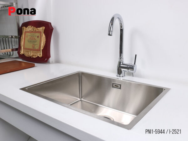 Chậu Rửa Chén 1 Hố INOX304 Pona PNI1-5944 – ảnh 4