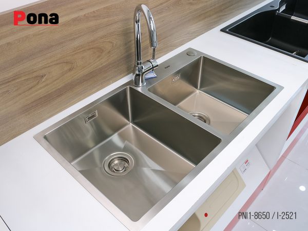 Bồn Rửa Chén 2 Hố INOX304 Pona PNI1-8650 – ảnh 5