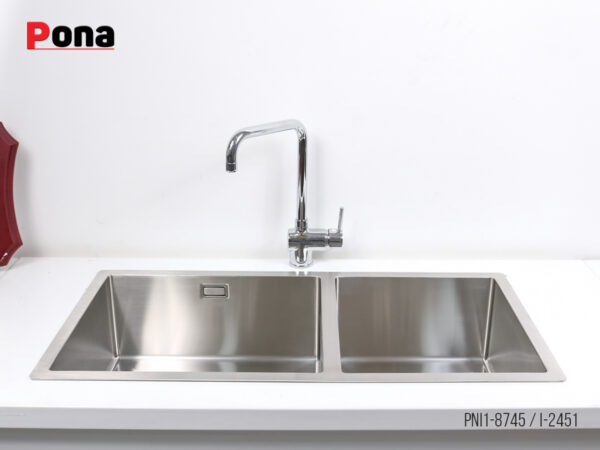 Bồn Rửa Chén 2 Hố INOX304 Pona PNI1-8745 – ảnh 4